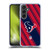 NFL Houston Texans Artwork Stripes Soft Gel Case for Samsung Galaxy S24 FE