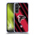 NFL Atlanta Falcons Artwork Stripes Soft Gel Case for Samsung Galaxy S24 FE