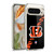NFL Cincinnati Bengals Logo Stripes Soft Gel Case for Google Pixel 9 / Pixel 9 Pro