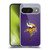 NFL Minnesota Vikings Logo Football Soft Gel Case for Google Pixel 9 / Pixel 9 Pro
