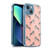Cat Coquillette Tropical Wildlife Zebra Leap Pattern Soft Gel Case for Apple iPhone 13 Mini & MagSafe