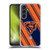 NFL Chicago Bears Artwork Stripes Soft Gel Case for Samsung Galaxy S24 FE
