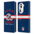 NFL New England Patriots Graphics Helmet Typography Leather Book Wallet Case Cover For OPPO Reno11