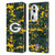 NFL Green Bay Packers Graphics Digital Camouflage Leather Book Wallet Case Cover For OPPO Reno11