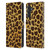 Haroulita Animal Prints Leopard Leather Book Wallet Case Cover For Samsung Galaxy M55 5G