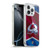 NHL Colorado Avalanche Jersey Soft Gel Case for Apple iPhone 16 Pro Max & MagSafe