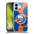 NHL New York Islanders Cow Pattern Soft Gel Case for Apple iPhone 16