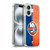 NHL New York Islanders Half Distressed Soft Gel Case for Apple iPhone 16 Plus