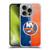 NHL New York Islanders Half Distressed Soft Gel Case for Apple iPhone 16 Pro