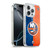 NHL New York Islanders Half Distressed Soft Gel Case for Apple iPhone 16 Pro