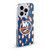 NHL New York Islanders Leopard Pattern Soft Gel Case for Apple iPhone 16 Pro