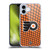 NHL Philadelphia Flyers Net Pattern Soft Gel Case for Apple iPhone 16 Plus