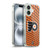 NHL Philadelphia Flyers Net Pattern Soft Gel Case for Apple iPhone 16 Plus & MagSafe