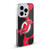 NHL New Jersey Devils Cow Pattern Soft Gel Case for Apple iPhone 16 Pro