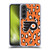 NHL Philadelphia Flyers Leopard Pattern Soft Gel Case for Samsung Galaxy S24 FE