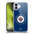 NHL Winnipeg Jets Plain Soft Gel Case for Apple iPhone 16 Plus