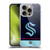 NHL Seattle Kraken Jersey Soft Gel Case for Apple iPhone 16 Pro