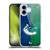 NHL Vancouver Canucks Half Distressed Soft Gel Case for Apple iPhone 16