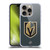 NHL Vegas Golden Knights Plain Soft Gel Case for Apple iPhone 16 Pro