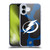 NHL Tampa Bay Lightning Cow Pattern Soft Gel Case for Apple iPhone 16 Plus