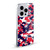 NHL Washington Capitals Camouflage Soft Gel Case for Apple iPhone 16