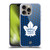 NHL Toronto Maple Leafs Net Pattern Soft Gel Case for Apple iPhone 16 Pro Max