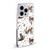 Episodic Drawing Art Foxes Pattern Soft Gel Case for Apple iPhone 14 Pro Max