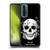 Episodic Drawing Mix Illustrations Floral Skull Soft Gel Case for Huawei P Smart (2021)
