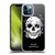 Episodic Drawing Mix Illustrations Floral Skull Soft Gel Case for Apple iPhone 12 Pro Max
