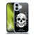 Episodic Drawing Mix Illustrations Floral Skull Soft Gel Case for Apple iPhone 16