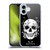 Episodic Drawing Mix Illustrations Floral Skull Soft Gel Case for Apple iPhone 16 Plus
