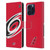 NHL Carolina Hurricanes Oversized Leather Book Wallet Case Cover For Apple iPhone 16 Pro Max
