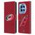 NHL Carolina Hurricanes Net Pattern Leather Book Wallet Case Cover For OnePlus 12R