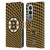 NHL Boston Bruins Net Pattern Leather Book Wallet Case Cover For OPPO OnePlus Ace 3V 5G