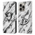 NHL Anaheim Ducks Marble Leather Book Wallet Case Cover For Apple iPhone 16 Pro