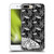 Episodic Drawing Moth Patterns White Soft Gel Case for Apple iPhone 7 Plus / iPhone 8 Plus