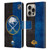 NHL Buffalo Sabres Half Distressed Leather Book Wallet Case Cover For Apple iPhone 16 Pro