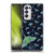 Episodic Drawing Moth Patterns Green Soft Gel Case for OPPO Find X3 Neo / Reno5 Pro+ 5G