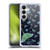 Episodic Drawing Moth Patterns Green Soft Gel Case for Samsung Galaxy S24 5G