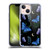 Episodic Drawing Pattern Blue Morpho Butterfly Soft Gel Case for Apple iPhone 13 Mini