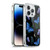 Episodic Drawing Pattern Blue Morpho Butterfly Soft Gel Case for Apple iPhone 14 Pro & MagSafe