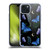 Episodic Drawing Pattern Blue Morpho Butterfly Soft Gel Case for Apple iPhone 15 Plus