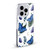 Episodic Drawing Pattern Blue Morpho Butterfly Soft Gel Case for Apple iPhone 5c