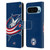 NHL Columbus Blue Jackets Oversized Leather Book Wallet Case Cover For Google Pixel 9 / Pixel 9 Pro