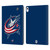 NHL Columbus Blue Jackets Oversized Leather Book Wallet Case Cover For Apple iPad Air 13 2024