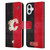 NHL Calgary Flames Half Distressed Leather Book Wallet Case Cover For Apple iPhone 16 Plus