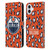 NHL Edmonton Oilers Leopard Patten Leather Book Wallet Case Cover For Apple iPhone 16 Plus