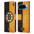 NHL Boston Bruins Half Distressed Leather Book Wallet Case Cover For Google Pixel 9 / Pixel 9 Pro
