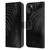 LebensArt Elegance in Black Palms Leather Book Wallet Case Cover For Apple iPhone 15 Plus