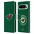 NHL Minnesota Wild Plain Leather Book Wallet Case Cover For Google Pixel 9 Pro XL